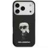 Karl Lagerfeld IML Aquarelle Karl & Logo puzdro MagSafe pre iPhone 17 Pro (čierna)