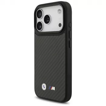 BMW M Kevlar Matt puzdro MagSafe pre Apple iPhone 17 Pro čierna