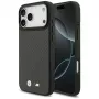 BMW M Kevlar Matt puzdro MagSafe pre iPhone 17 Pro Max čierna