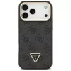 Guess 4G PU Triangle Logo & Stand Camera MagSafe puzdro pre iPhone 17 Pro Max čierna