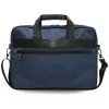 BMW Nylon Laptop Messenger Bag with Metal Logo, námornícka modrá, 16 palcov