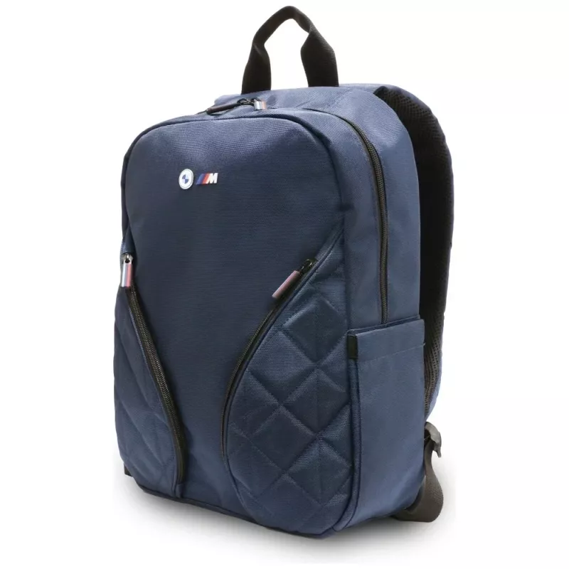 BMW nylonový batoh na laptop 16 palcov Navy Blue