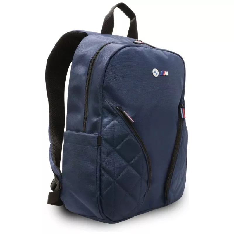 BMW nylonový batoh na laptop 16 palcov Navy Blue