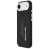 Silikónové puzdro Mercedes-AMG Oversize Rhombs MagSafe pre iPhone Air, čierne