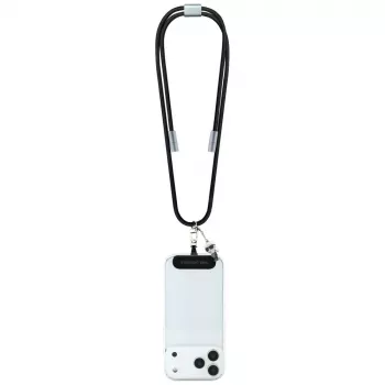 Karl Lagerfeld Ikonik Charm kábel USB-C na USB-C s lanyard, 1,2 m, čierny