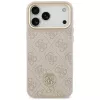 Guess 4G Strass Logo & Big Strap Metal Buttons MagSafe puzdro pre Apple iPhone 17 Pro Max ružová