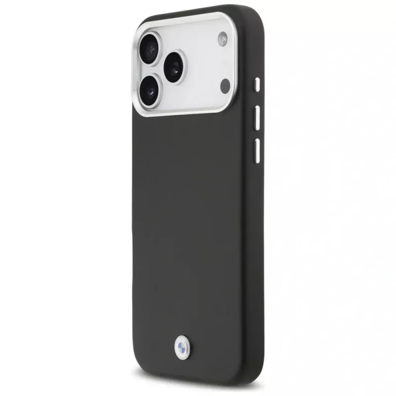 BMW Sign Full Wrapped Metal MagSafe puzdro pre iPhone 17 Pro Max čierne