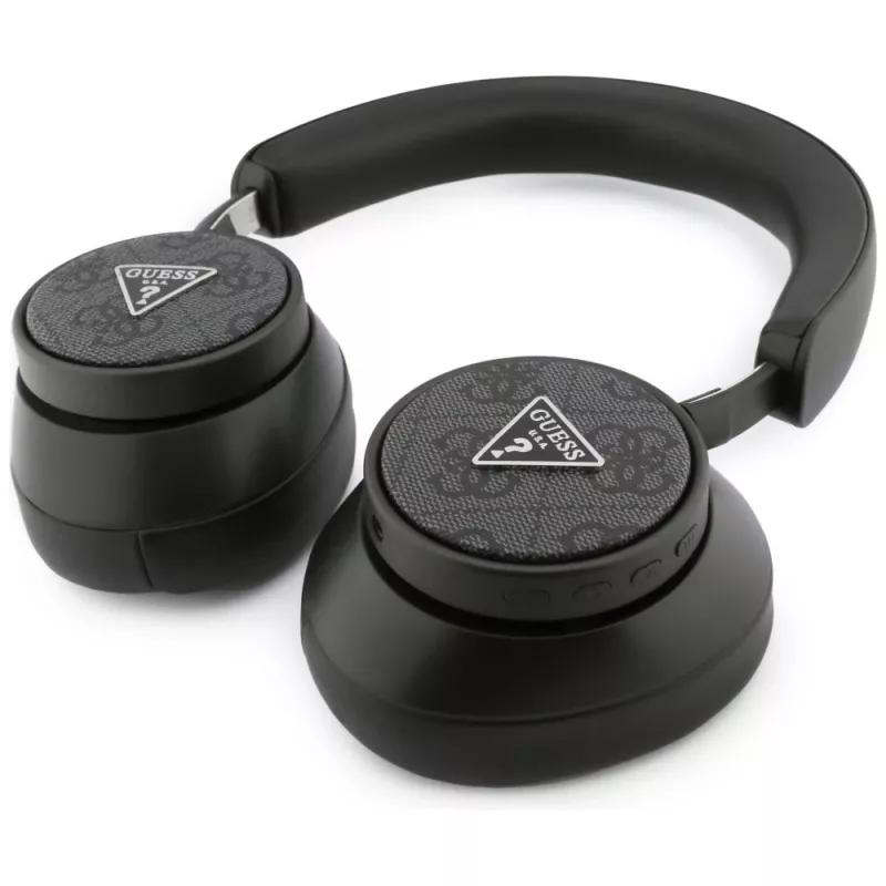 Guess 4G Triangle Logo Wireless Over-Ear Headphones Bluetooth 5.4 ENC čierne