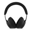 Guess Bluetooth Over-Ear slúchadlá ENC Saffiano Triangle Logo čierne