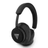 Guess Bluetooth Over-Ear slúchadlá ENC Saffiano Triangle Logo čierne