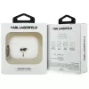 KARL LAGERFELD Silicone Karl Head 3D puzdro pre AirPods Pro 3 biela