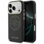 Guess Perforated 4G MagSafe puzdro pre iPhone 17 Pro Max, čierna