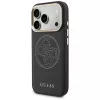 Guess Perforated 4G MagSafe puzdro pre iPhone 17 Pro Max, čierna