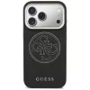 Guess Perforated 4G MagSafe puzdro pre iPhone 17 Pro Max, čierna