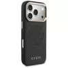 Guess Perforated 4G MagSafe puzdro pre iPhone 17 Pro Max, čierna