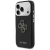 Guess FW Resin Logo zadné puzdro pre Apple iPhone 17 Pro, čierna