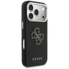 Guess FW Resin Logo zadné puzdro pre Apple iPhone 17 Pro, čierna