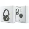 Guess 4G Triangle Logo bezdrôtové Bluetooth 5.4 over-ear slúchadlá s ENC, čierna