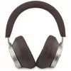 Guess 4G Triangle Logo bezdrôtové Bluetooth 5.4 on-ear slúchadlá s ENC, hnedá