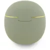 Guess Gold Line Triangle TWS Bluetooth slúchadlá s nabíjacím puzdrom (khaki)