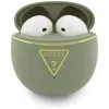 Guess Gold Line Triangle TWS Bluetooth slúchadlá s nabíjacím puzdrom (khaki)