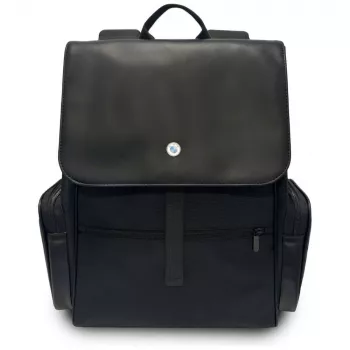 BMW Side Pockets Metal Logo 15 batoh na notebook čierny