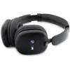 BMW Over-Ear Bluetooth slúchadlá s potlačenými logami, čierne