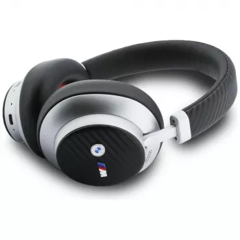 BMW M Carbon Metal Logo Bluetooth ENC Over-Ear slúchadlá strieborné