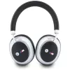 BMW M Carbon Metal Logo Bluetooth ENC Over-Ear slúchadlá strieborné