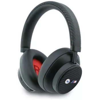 BMW M Carbon Metal Logo Bluetooth ENC Over-Ear slúchadlá čierne