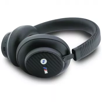 BMW M Carbon Metal Logo Bluetooth ENC Over-Ear slúchadlá čierne