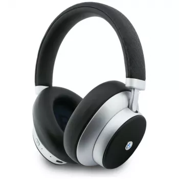 BMW Metal Logo MK Bluetooth ENC Over-Ear slúchadlá strieborné