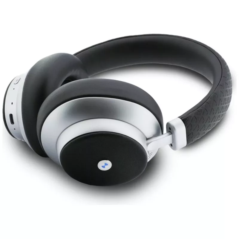 BMW Metal Logo MK Bluetooth ENC Over-Ear slúchadlá strieborné