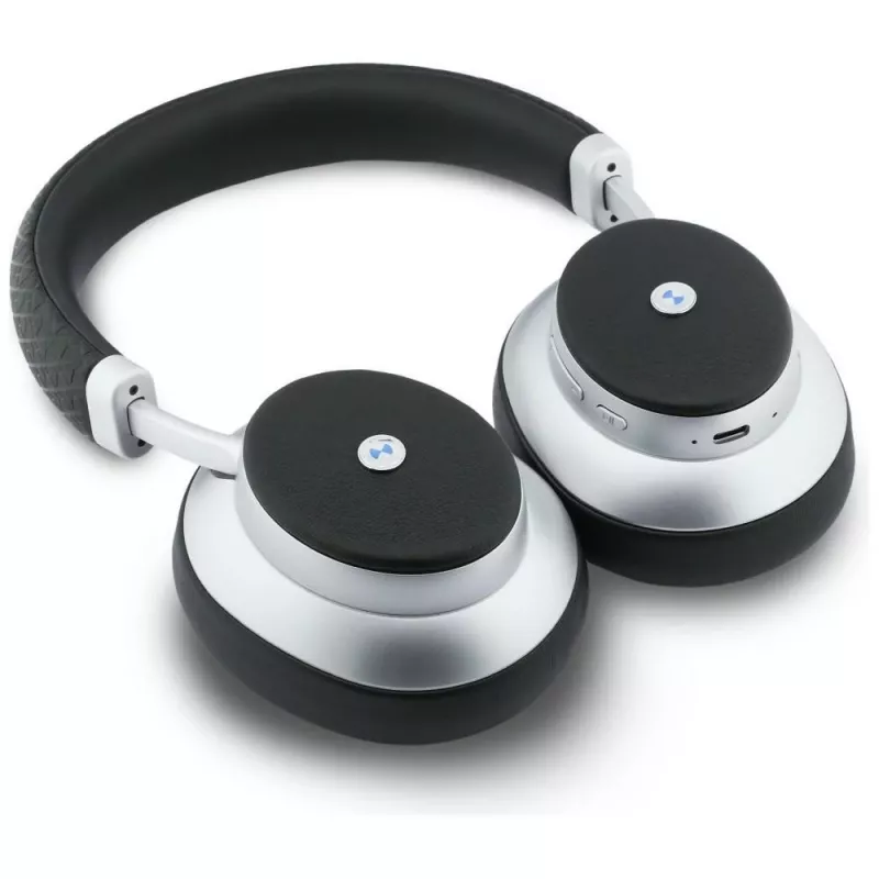 BMW Metal Logo MK Bluetooth ENC Over-Ear slúchadlá strieborné