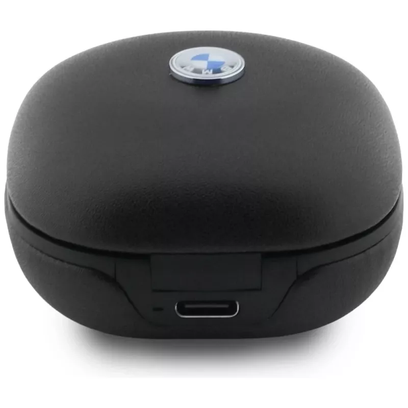 BMW LeatherMetal Logo ENC TWS Bluetooth 5.3 slúchadlá čierne