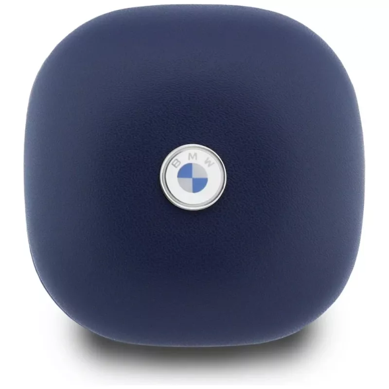 BMW LeatherMetal Logo ENC TWS Bluetooth slúchadlá tmavomodré