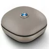 BMW LeatherMetal Logo TWS Bluetooth slúchadlá s ENC, taupe