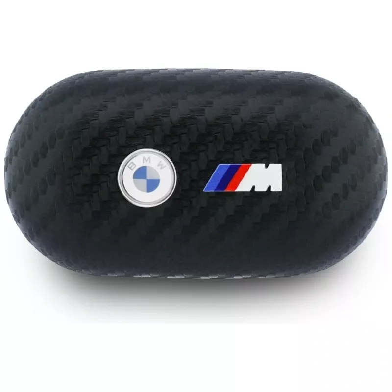BMW Bluetooth TWS slúchadlá Carbon Metal Logo ENC čierne