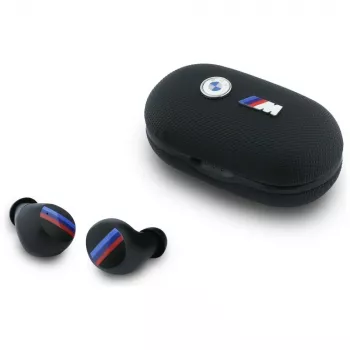 BMW M Metal Logo TWS Bluetooth 5.1 slúchadlá s ENC - čierne