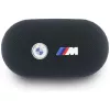 BMW M Metal Logo TWS Bluetooth 5.1 slúchadlá s ENC - čierne