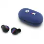 BMW M Metal Logo TWS Bluetooth 5.3 slúchadlá s ENC, modré