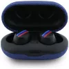 BMW M Metal Logo TWS Bluetooth 5.3 slúchadlá s ENC, modré