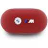 BMW M Metal Logo TWS Bluetooth slúchadlá s ENC, červené