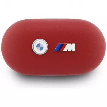 BMW M Metal Logo TWS Bluetooth slúchadlá s ENC, červené