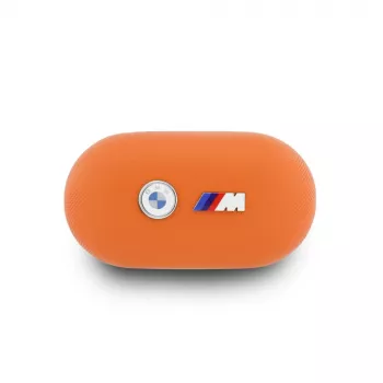 BMW M Metal Logo TWS Bluetooth 5.3 slúchadlá s ENC - oranžové