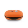 BMW M Metal Logo TWS Bluetooth 5.3 slúchadlá s ENC - oranžové