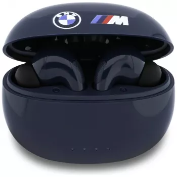 BMW Bluetooth TWS slúchadlá námornícka modrá s potlačeným logom