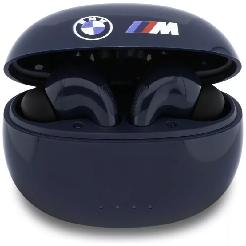 BMW Bluetooth TWS slúchadlá námornícka modrá s potlačeným logom