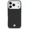 Puzdro BMW M Sign Metal Logo MagSafe pre iPhone 17 Pro, čierne
