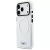 BMW M IML Shockproof Metal Logo MagSafe puzdro pre iPhone 17 Pro Max priehľadné